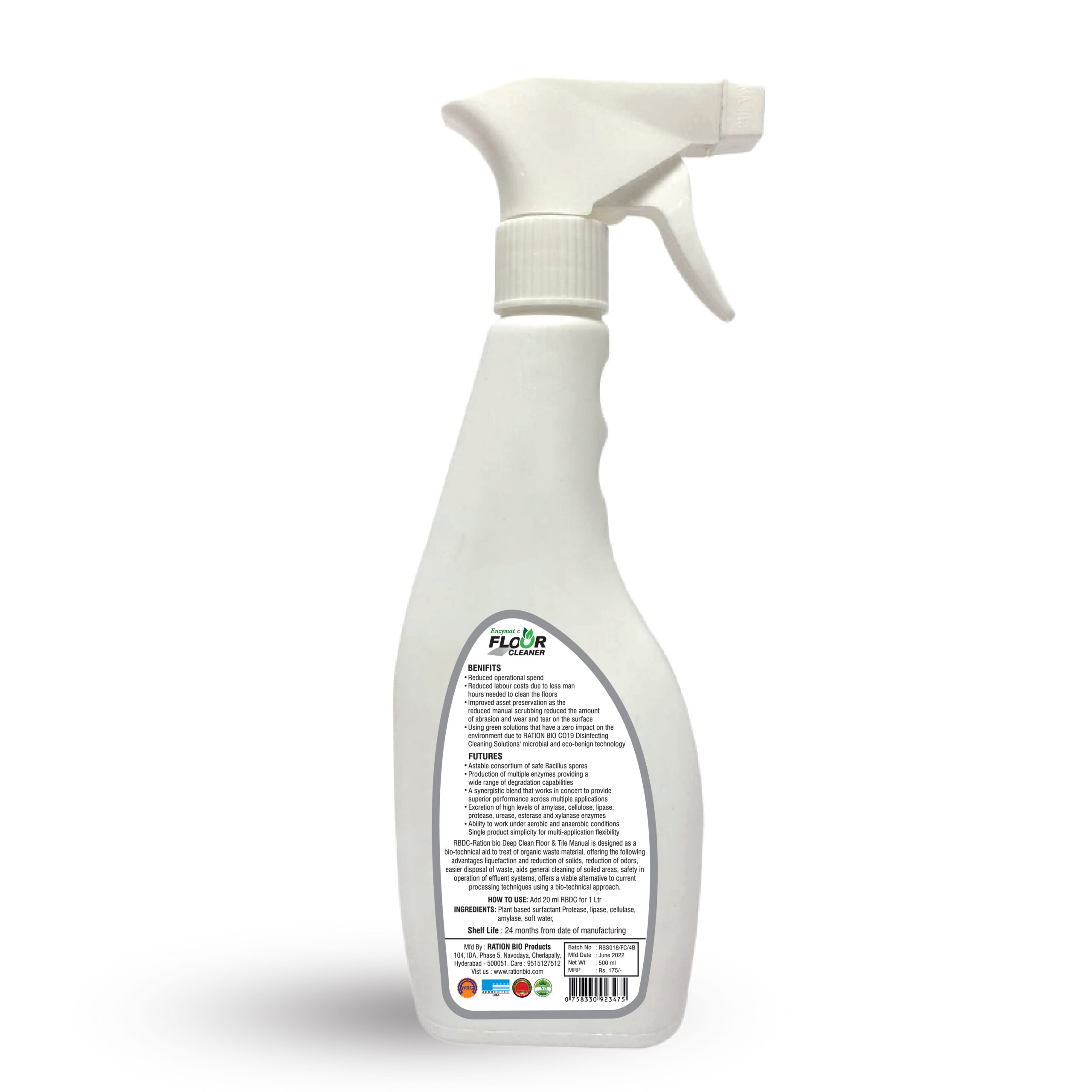 Floor Cleaner (Enzymatic) (BOTTLE) - Image 2